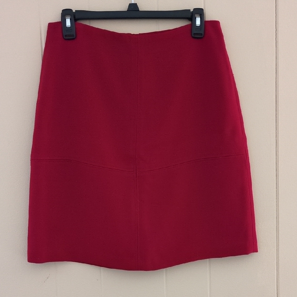 Ann Taylor Elegant Red Women's Skirt